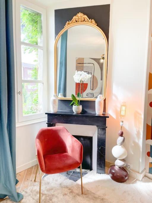 Appartement Cote Jardin - Centre อาล็องซง ภายนอก รูปภาพ