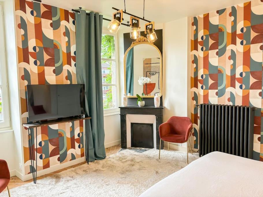 Appartement Cote Jardin - Centre อาล็องซง ภายนอก รูปภาพ